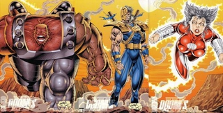 Illustration for article titled Who has the best knockoffs and parodies: Superman or the Fantastic Four?